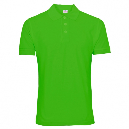 Uni Polo T-shirt Lime Uni Polo T-shirt Lime
