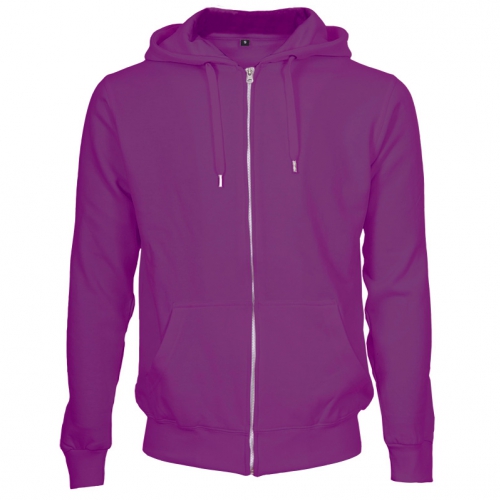 Hooded Zip Sweat Hættetrøje lilla (violet) Hooded Zip Sweat Hættetrøje lilla (violet)