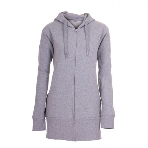 Hooded Zip Lady Hættetrøje Oxford grå ( Oxford grey) Hooded Zip Lady Hættetrøje Oxford grå ( Oxford grey)