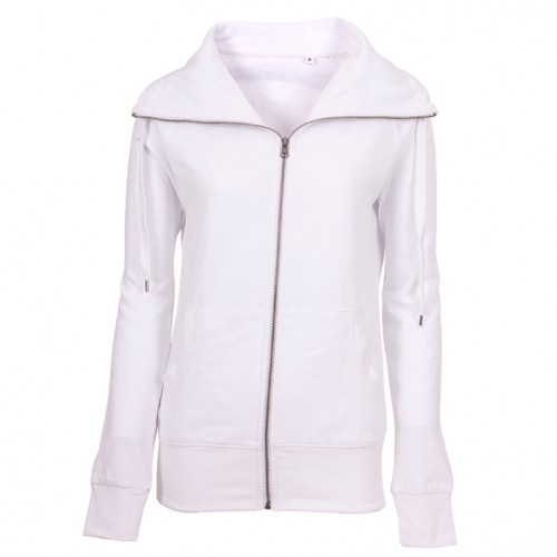 Lady Zip Sweat Sweatshirt hvid (white) Lady Zip Sweat Sweatshirt hvid (white)