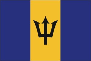 Barbados flag 90 x 150 cm Barbados flag 90 x 150 cm