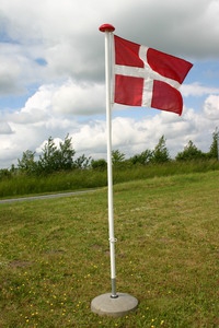 3 meter flagstang i træ flagstang 3 m