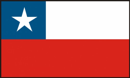 Chile flag 90 x 150 cm Chile flag 90 x 150 cm